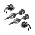 thumbnail image 1 of Axle and Wheel Hub Assembly Kit 4 Piece - Compatible with 1999 - 2006 Chevy Silverado 1500 4WD 2000 2001 2002 2003 2004 2005, 1 of 2
