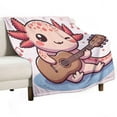 Axo_lotl Blanket Comfortable Warm Lovely Anime Kids Womens Mens All