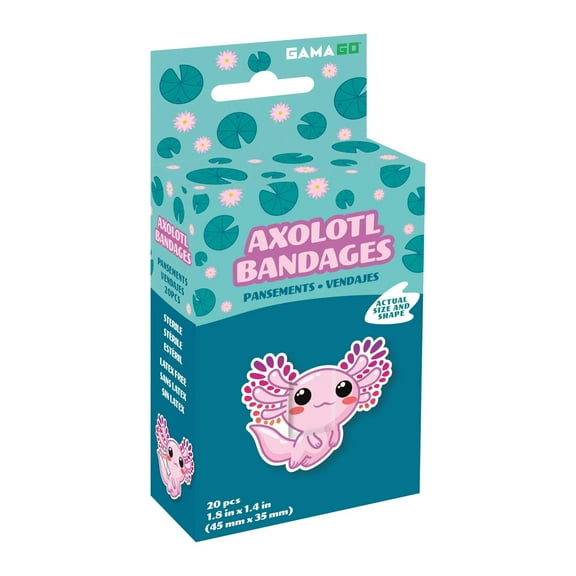 Axolotl Adhesive Bandages | 20 Count