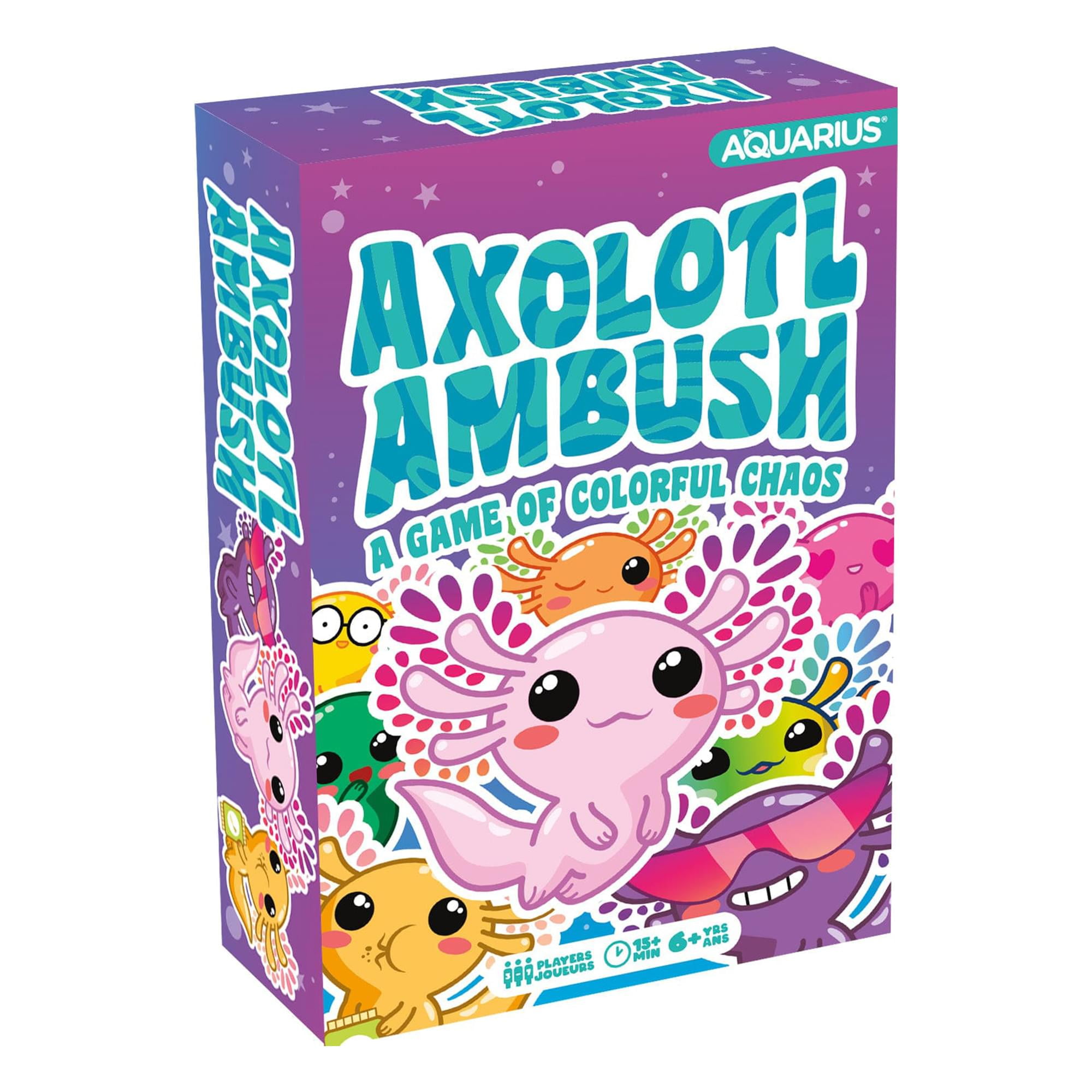 Axolotl Ambush Colorful Chaos Kids Card Game