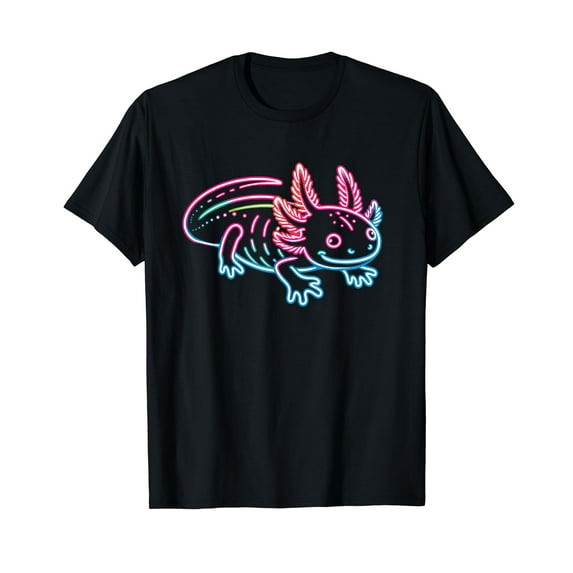 Axolotl Animal Pop Art Cute Axolotl Lover T-Shirt