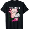 thumbnail image 1 of Axolotl Funny Programming Coder Amphibian Coding Women T-Shirt, 1 of 5