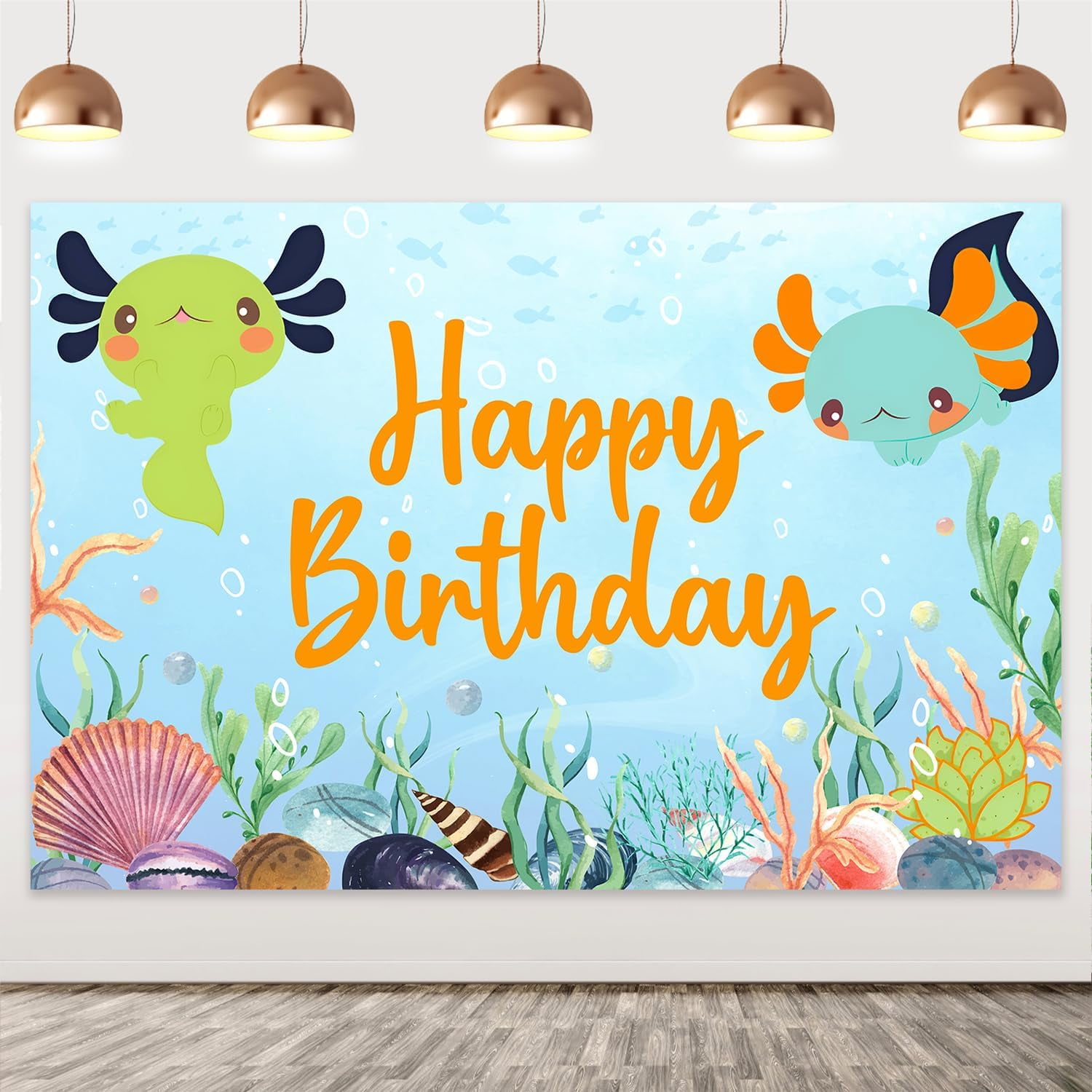 Spider Web Happy Birthday Photography Backdrop Super