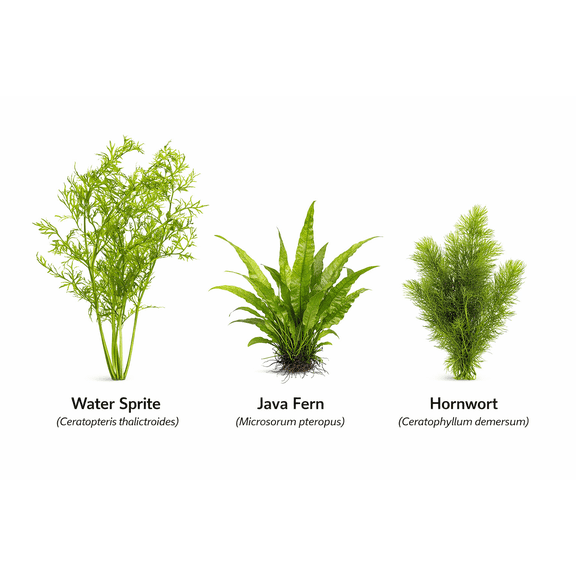 Axolotl Live Plants Bundle (3 Plants)