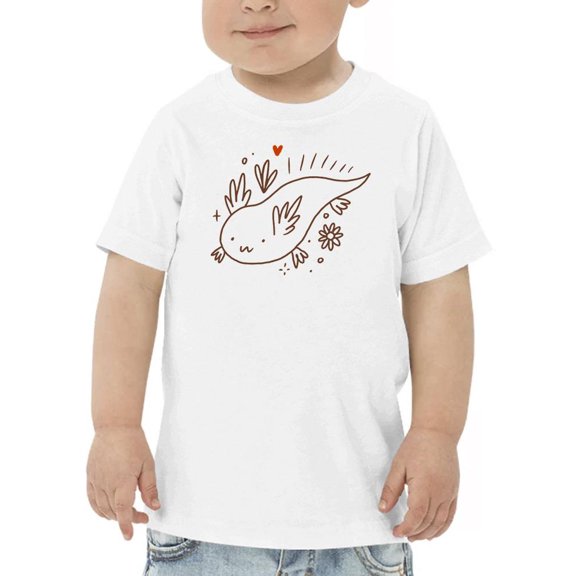 Axolotl Love T-Shirt Toddler -Image by Shutterstock,  5 Toddler