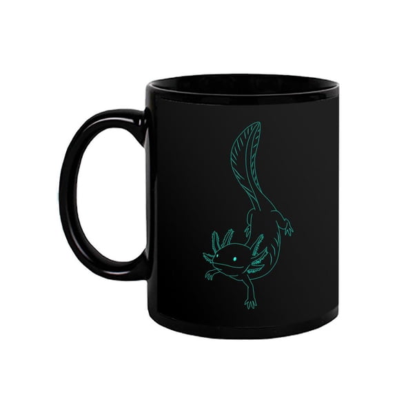 Axolotl Outline Mug - SPIdeals Designs,