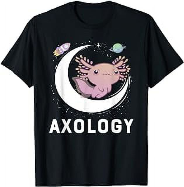 Axolotl Salamander Amphibian Mexican Salamander Astrology TShirt