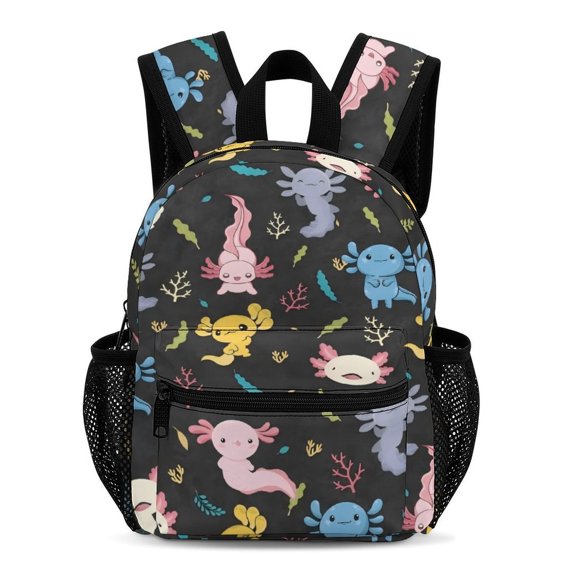 Axolotl Simple And Modern 13-Inch Backpack Travel Bag 33.5x25x13.5cm