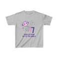 thumbnail image 1 of Axolotl Space 7th Birthday Kids T-Shirt, 1 of 2