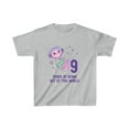 thumbnail image 1 of Axolotl Space 9th Birthday Kids T-Shirt, 1 of 2