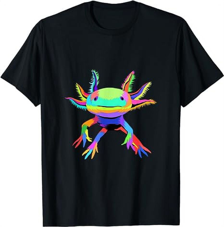 Axolotl Tshirt Pop Art Axolotl Shirt Animal Axolotl Lover T-Shirt ...