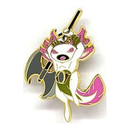 Axolotle Barbarian Pin