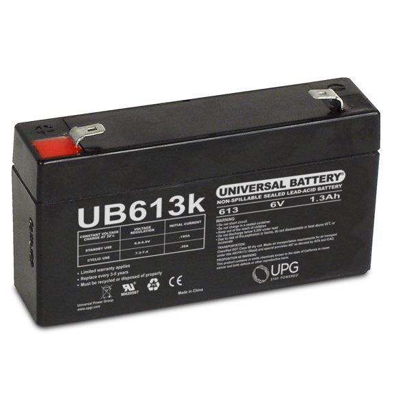 Axon 930 6V 1.3Ah Medical Battery - This Is an AJC Brand Replacement