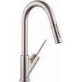 thumbnail image 1 of Axor 10824 Starck Prep Pull-Down Kitchen Faucet - Silver, 1 of 2