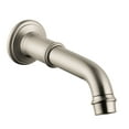 thumbnail image 1 of Axor 16541 Montreux Tub Spout Wall Mounted Non Diverter - Nickel, 1 of 3
