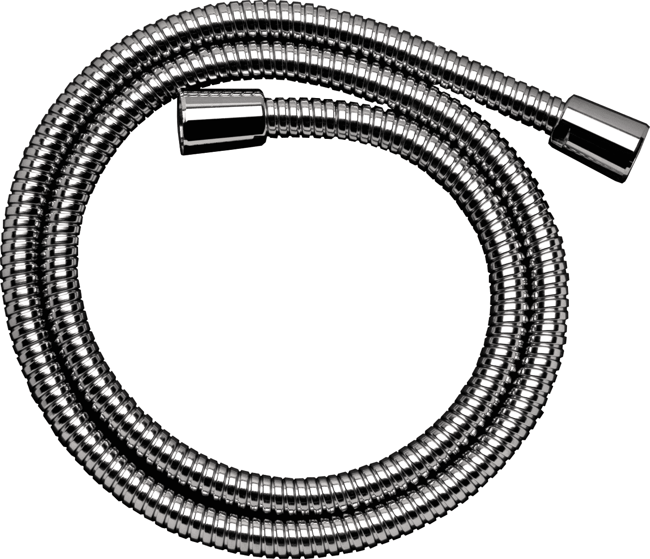 Axor Metal Handshower Hose, 63" in Chrome