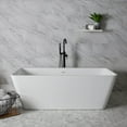 thumbnail image 1 of Axton 67 Inch Acrylic Double Ended Freestanding Tub, 1 of 2