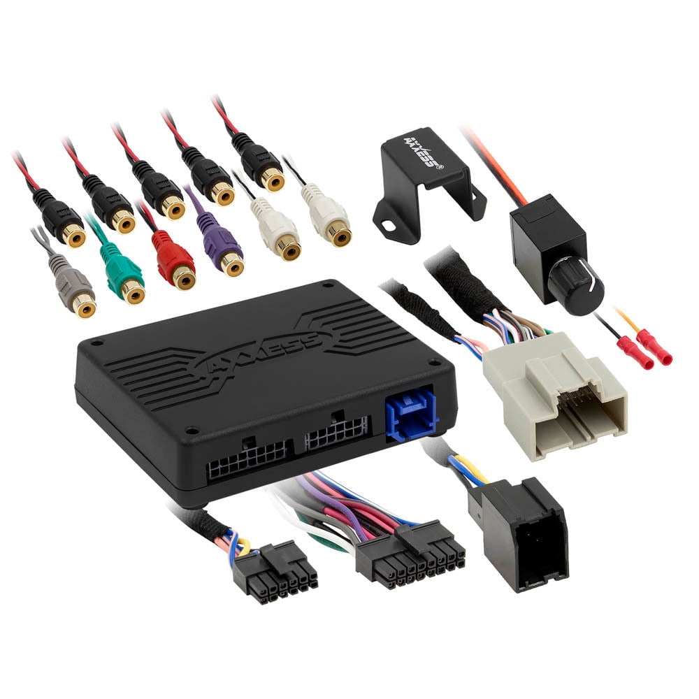 Axxess Data Interface w/Amplifier Bypass Harness & Factory Audio ...