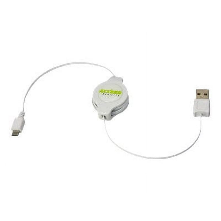 Axxess AXM-USMC-ZIP Micro USB to USB Retractable Extension Cable