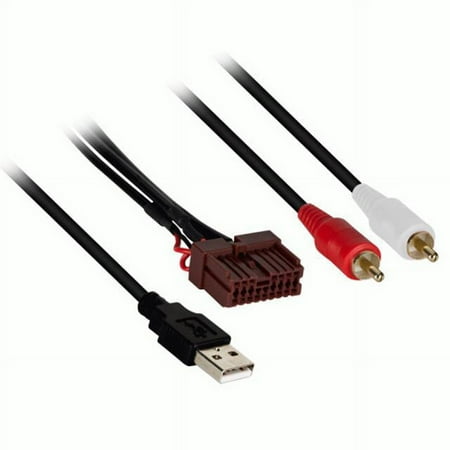 AXXESS - USB Retention Harness for Select 2008-2017 Hyundai and Kia Vehicles - Multi