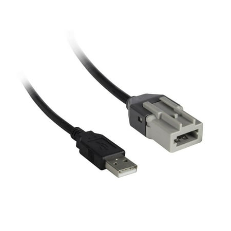 Metra - Axxess USB Retention Harness for Select 2011-Up Hyundai and Kia Vehicles - Multi