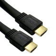 thumbnail image 1 of Axxis HDMI Flat Cable. Plastic Cover. Gold Plate. High Speed HD (1080p), Ethernet Audio Return. Highly Compatible. 6 feet / 2 Meters, 1 of 4