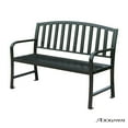 thumbnail image 1 of Axxonn 4ft Commercial Heavy Duty Metal Steel Bench, Black, L 51.2 x W 21.3 x H 34.4 inches, 1 of 5