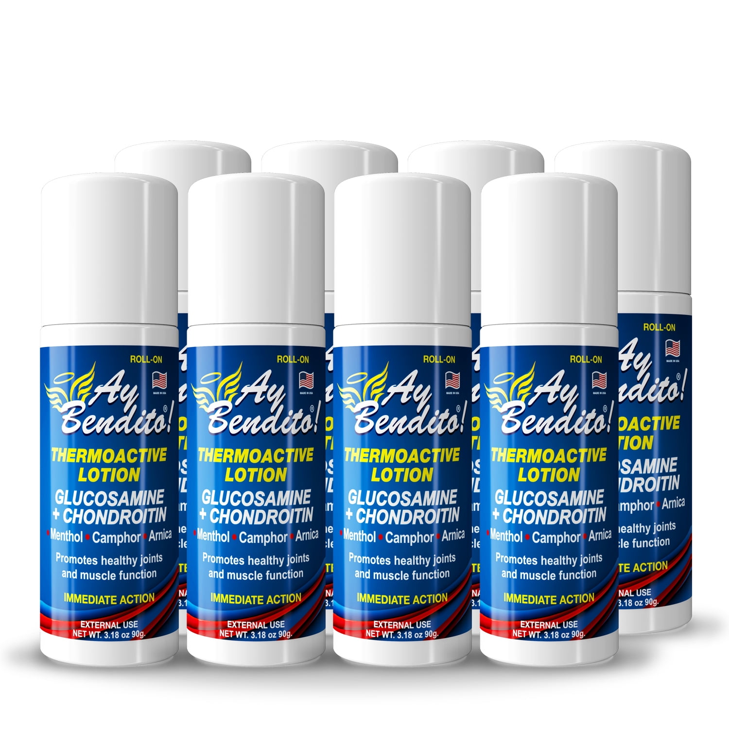 Ay Bendito Rollon Cooling Pain Reliever Gel for Muscle, Joint, and