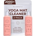 thumbnail image 1 of Ayadara Yoga Mat Cleaner Spray 2-Pack, Peppermint & Eucalyptus Aromatherapy Mist, 2000 Sprays, 1 of 11
