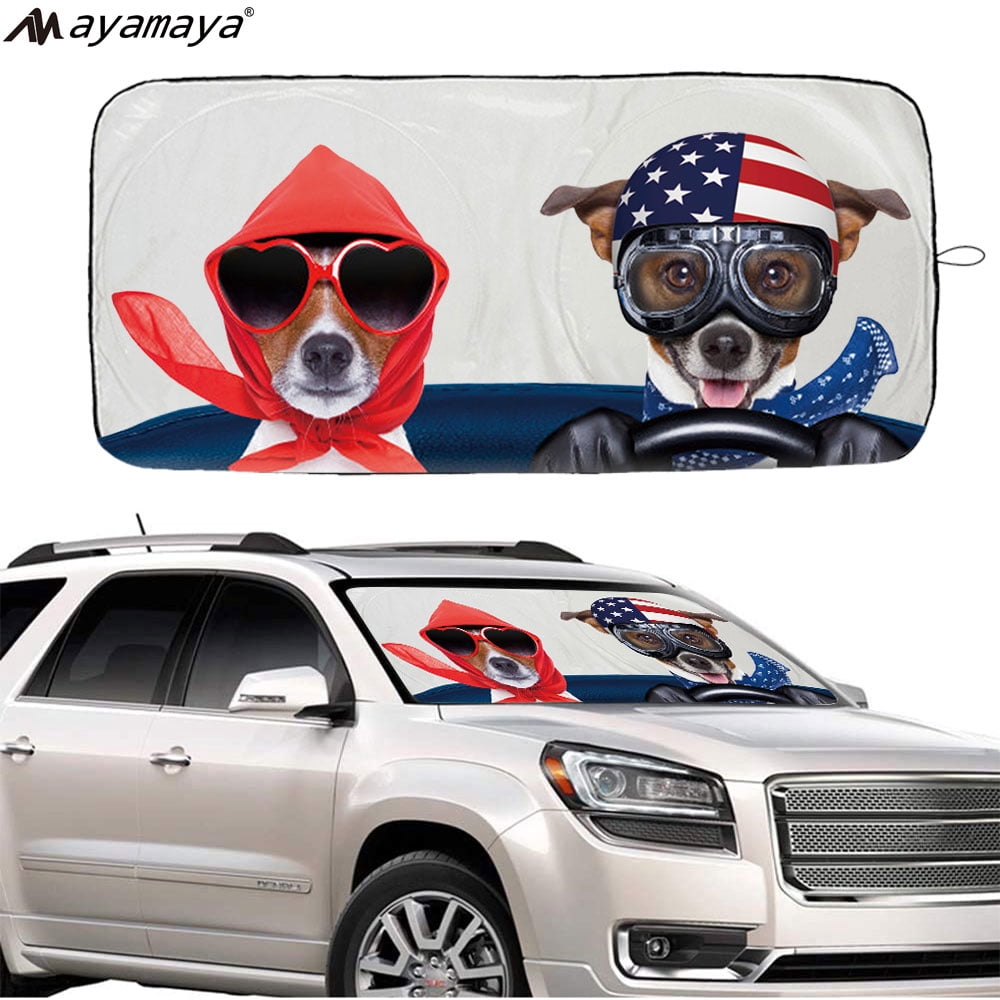 4X Animal Universal Car Side Window Sun Shade Visor UV Protector For Baby Kid AU