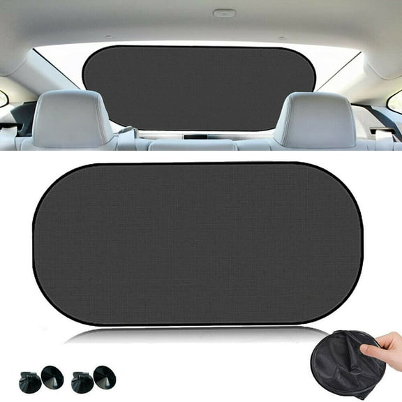 Ayamaya Car Sun Shade, Car Back Window Sun Shade for Car Rear Window Shade with Sun Protection for Kids Pet 39.4 x 19.7inch