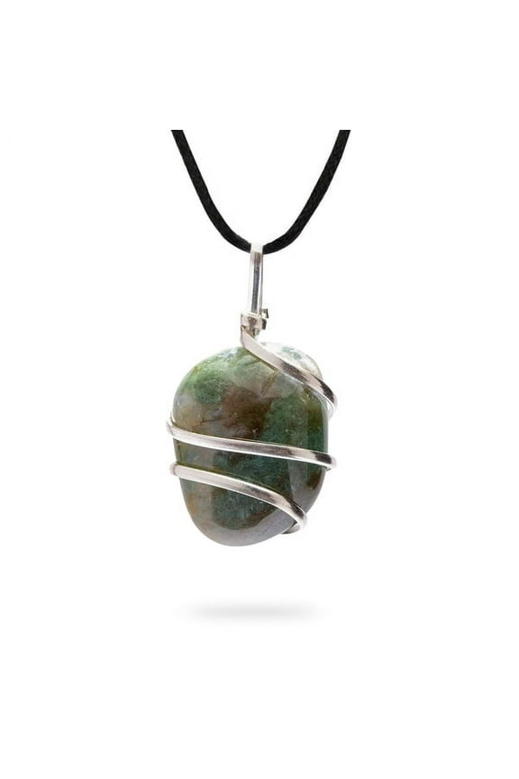 Ayana Bloodstone Pendant | Natural Crystal Healing Necklace for Women | Stone of Creativity, Courage & Sacrifice - Comes with a Premium Pouch - Perfect Crystal Gifts for Women