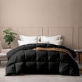 thumbnail image 1 of Ayanshi Bedding Comforter Alaskan King 120X132, Duvet Insert, Quilted Comforter with Corner Tabs, Lightweight Quilt, Down Alternative Hotel Comforter Oversized Alaskan King 120X132 Black, 1 of 9