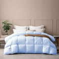 thumbnail image 1 of Ayanshi Bedding Comforter Alaskan King 120X132, Duvet Insert, Quilted Comforter with Corner Tabs, Lightweight Quilt, Down Alternative Hotel Comforter Oversized Alaskan King 120X132 Sky Blue, 1 of 9
