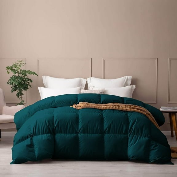 Ayanshi Bedding Comforter Queen Size, Duvet Insert, Quilted Comforter with Corner Tabs, All Season Lightweight Quilt, Down Alternative Hotel Comforter Queen Size 88X88 Teal
