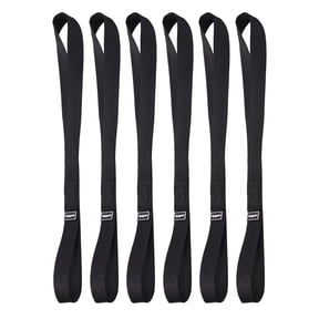 Ayaport Soft Loop Tie Down Straps Heavy Duty for Motorcycle 1"x15ft, 6 Pack