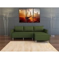 thumbnail image 1 of Aybuke Sectional Sofa, Khaki Green, 1 of 1