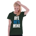 thumbnail image 1 of Aye He's Mine Boyfriend Girlfriend Women's T Shirt Ladies Tee Brisco Brands 3X, 1 of 6