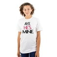 thumbnail image 1 of Aye Matching Set His Hers Cute Funny Women's Plus Size Graphic Tee Brisco Brands 4X, 1 of 5