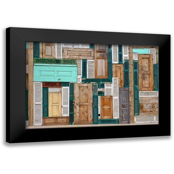 Ayer, Ali 14x11 Black Modern Framed Museum Art Print Titled - The Doors