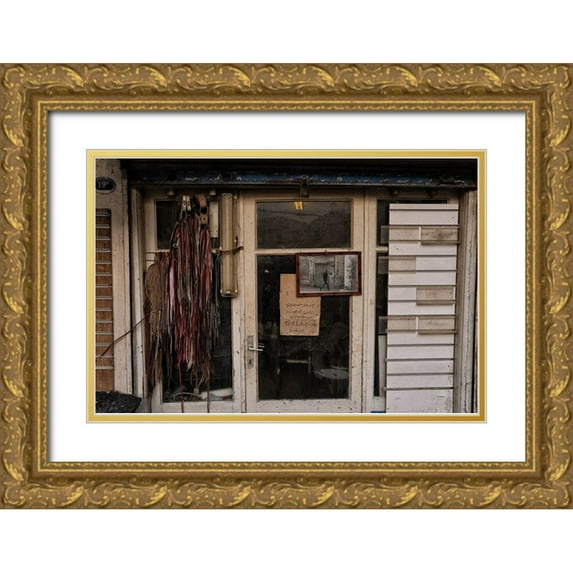 Ayer, Ali 18x13 Gold Ornate Wood Framed with Double Matting Museum Art Print Titled - Ayakkabapcap