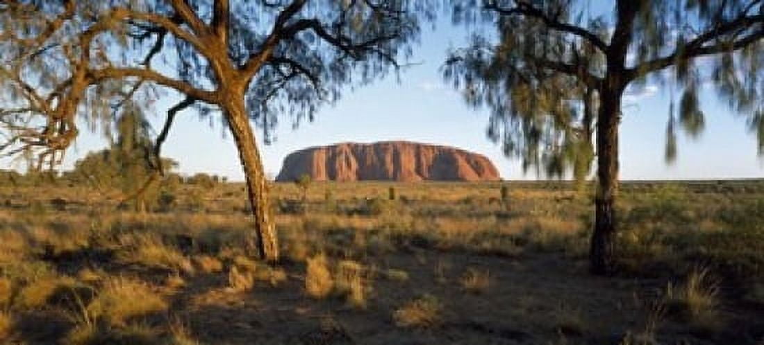 Ayers Rock Australia Canvas Art - Panoramic Images (15 x 7)