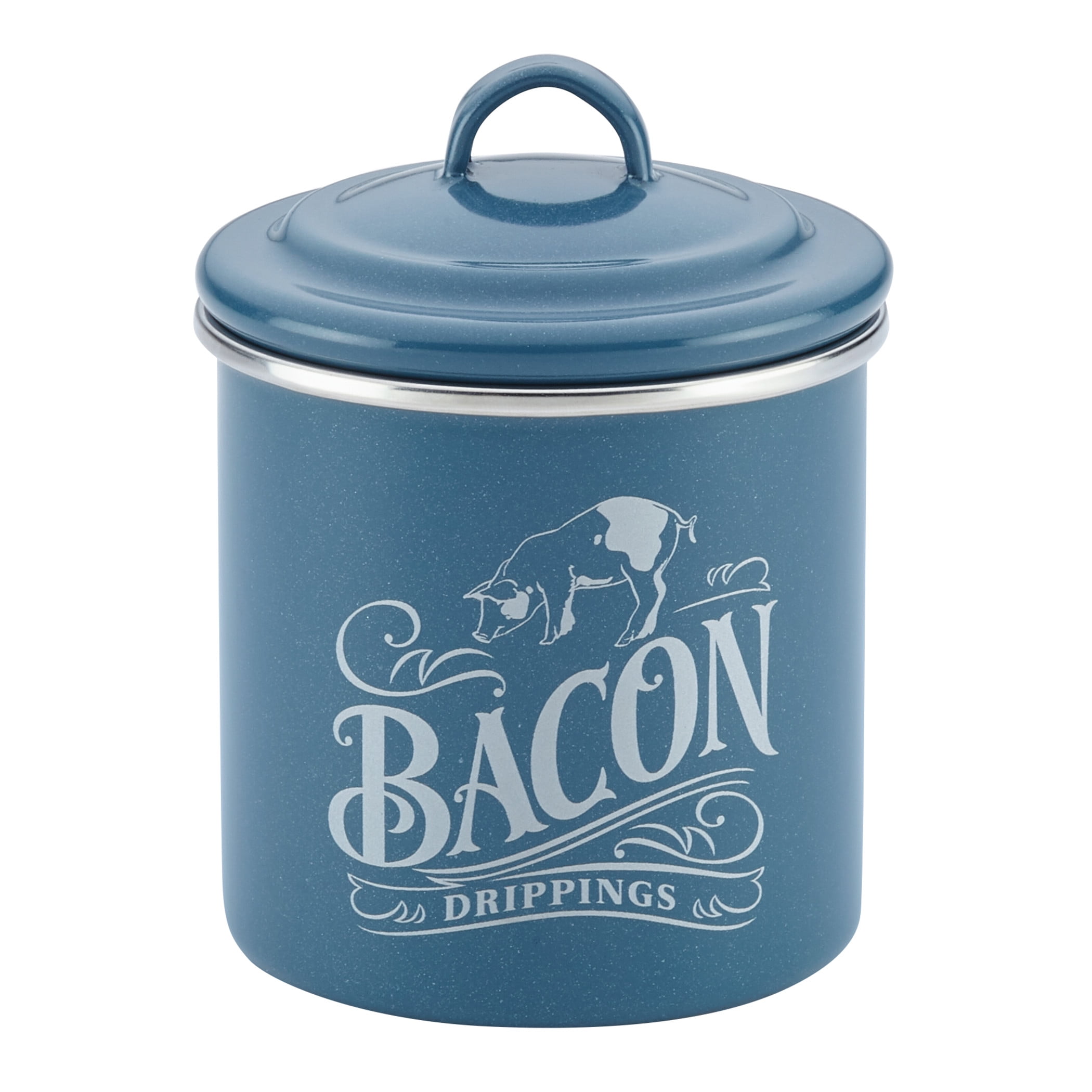 400mL Silicone Bacon Grease Container Freeze Oil Collector Bin