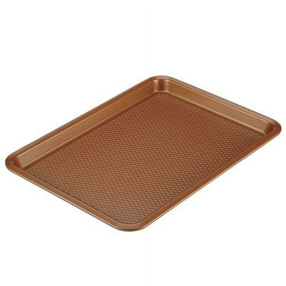 Ayesha Curry Bakeware Nonstick Cookie Pan, 10" x 15", Copper