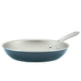 Ayesha Home Collection Porcelain Enamel Nonstick Skillet, 10-Inch, Twilight Teal - image 1 of 3