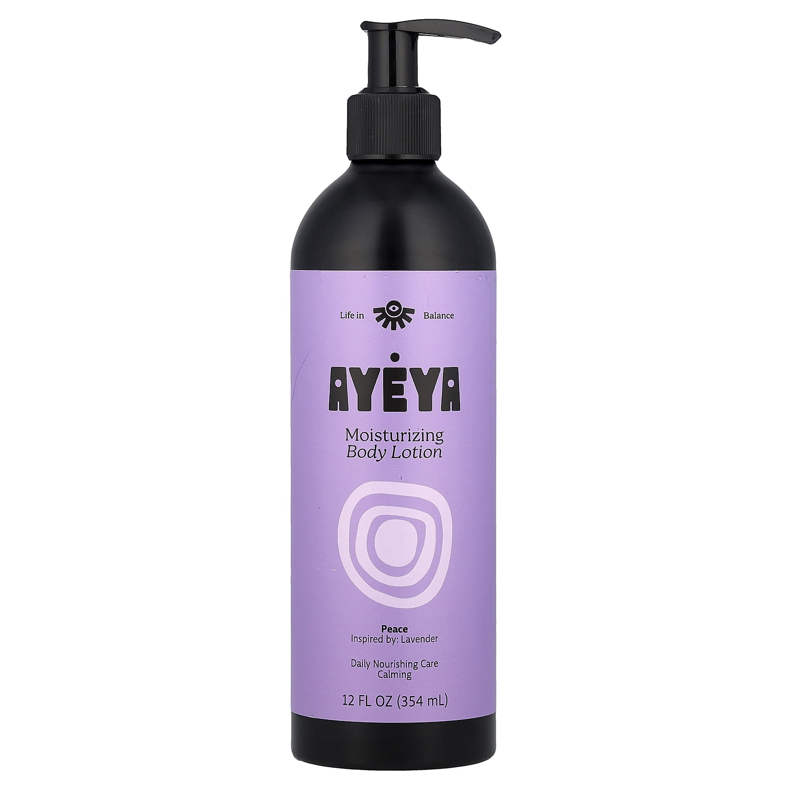 Ayeya Moisturizing Body Lotion, Fragrance-Free, 12 fl oz (354 ml