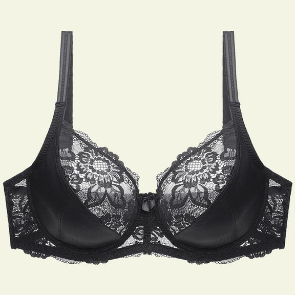 Ayfxijin Bras for Women,Ladies Traceless Comfortable No Steel Ring Lace Breathable Gathering Bra Woman Underwear
