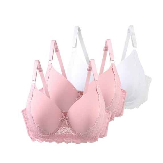 Ayfxijin Bras for Women,Woman Bras Solid Color Maternity Sleeping Underwear with Underwear Women Daily Bra
