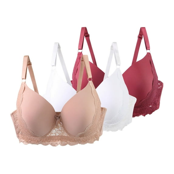 Ayfxijin Bras for Women,Women's Everyday Bras Solid Color Maternity Sleeping Underwear with Underwear Women Daily Bra