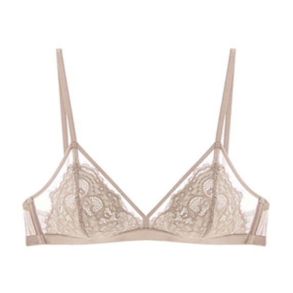 Ayfxijin Bras for Women,Women's Lace Lingerie Bra Desire Bra Small Breast Gathering No Underwire Daily Bra